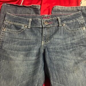 Wrangler Blue Boot Cut Jeans Classic Style